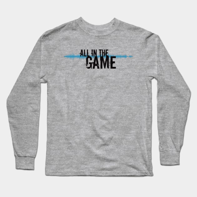 All in the Game - "The Wire" - Dark Long Sleeve T-Shirt by WitchDesign